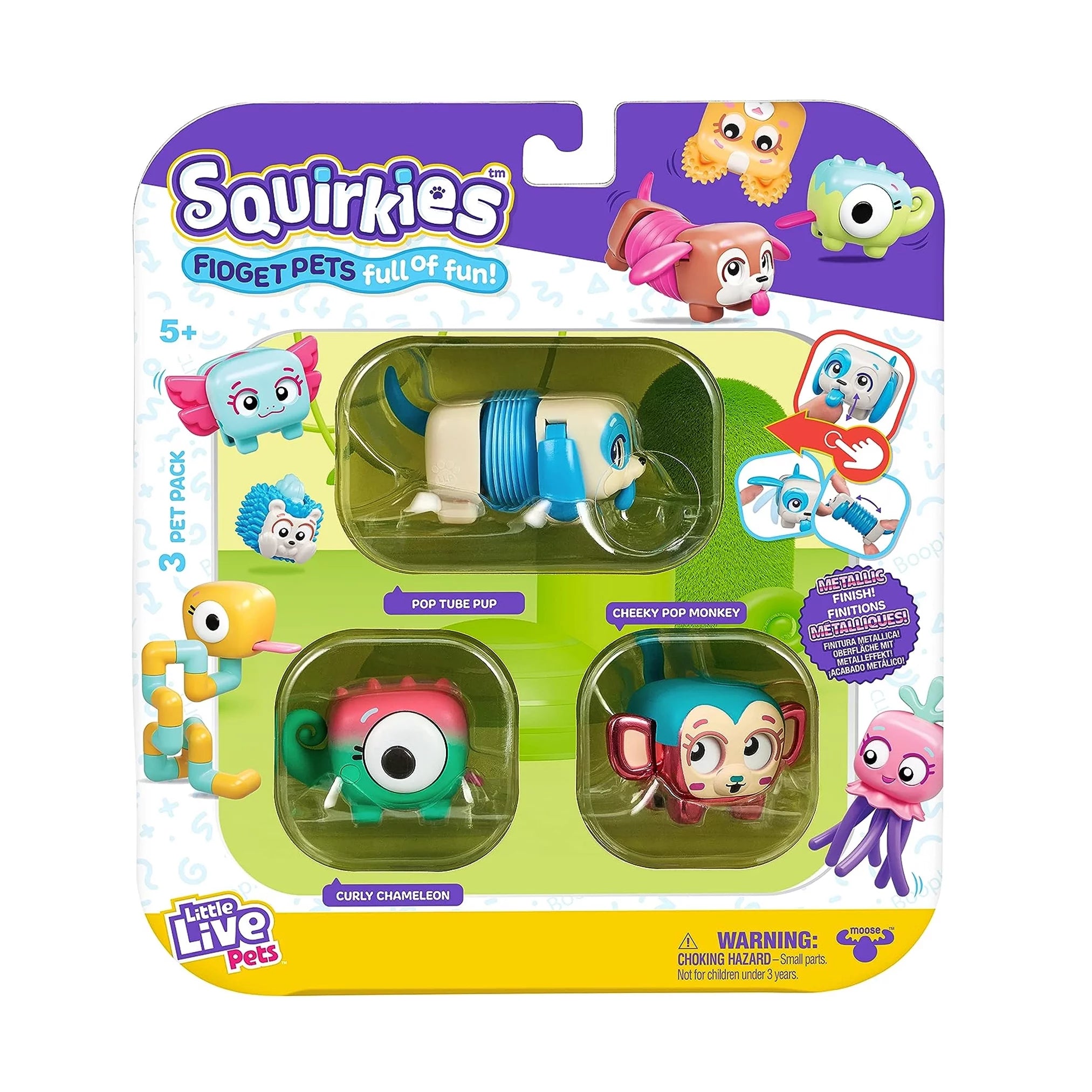 3 Pack Interactive Fidget Toys G7123