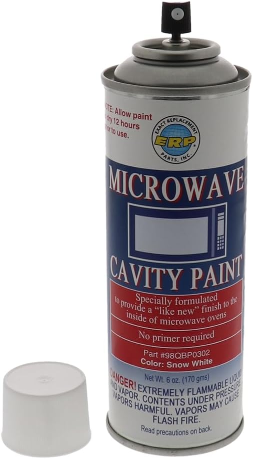 Snow White 6oz Microwave Cavity Spray Paint A34781