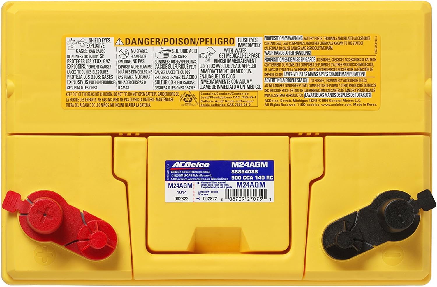 BCI Group 24 AGM Battery A36061