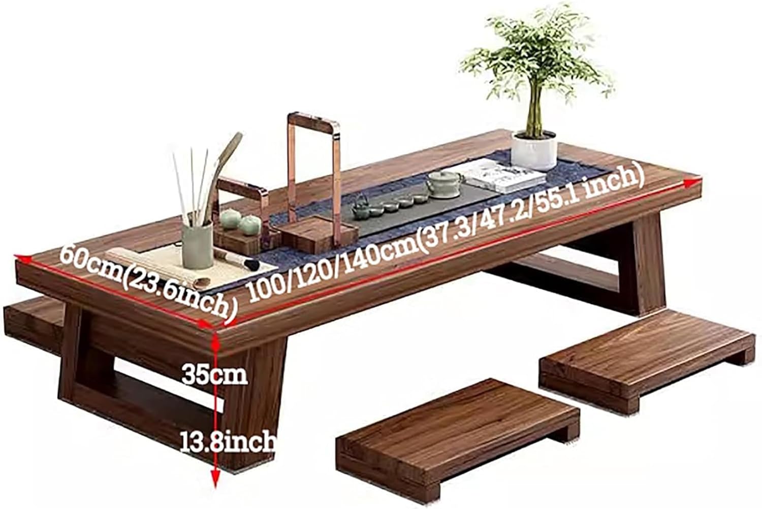 Solid Wood Low Table J11364