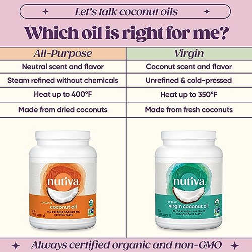 Organic Coconut Oil 15 fl oz, Cold-Pressed, Unrefined Extra Virgin W358