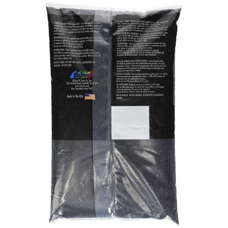 Black Sand for Aquarium J654