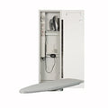 42 Inch Built-In Ironing Center with Swiveling Ironing Board N1242
