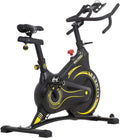 Black Exercise Bike with LCD Display T54537
