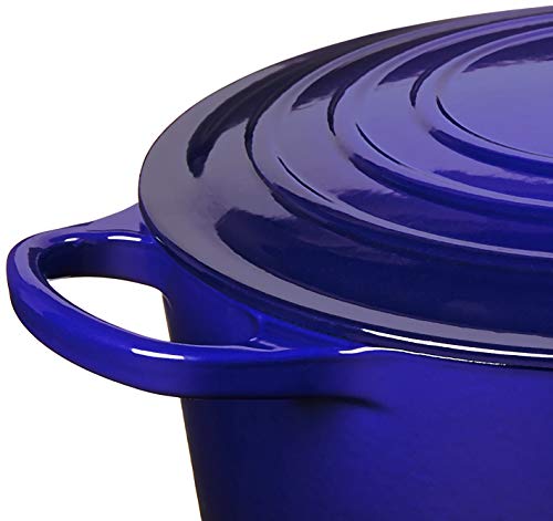 5.5 qt. Enameled Cast Iron Round Dutch Oven I8426