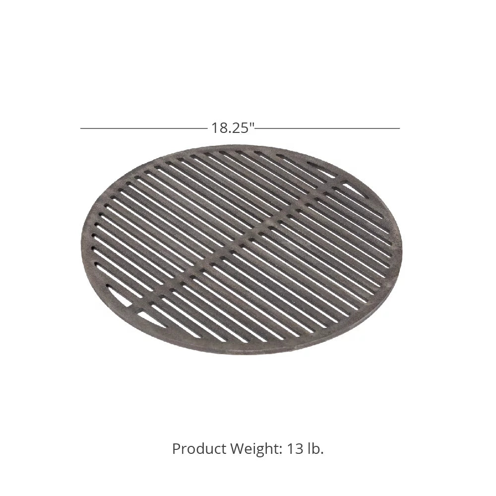 Dual Sided 18in Cast Iron Grill Grate I309282