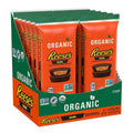 Organic Dark Chocolate Peanut Butter Cups Candy, 1.4 Oz (12 Count) V42880