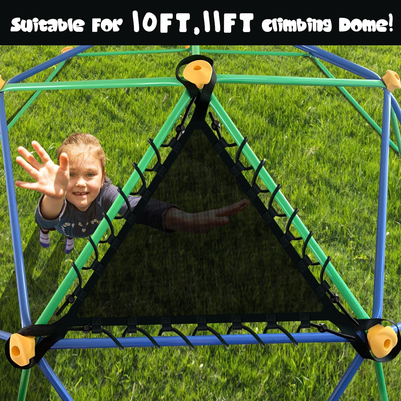 10ft Climbing Dome with Net Chair, Rust & Uv Resistant, Supporting 1000lbs M545075