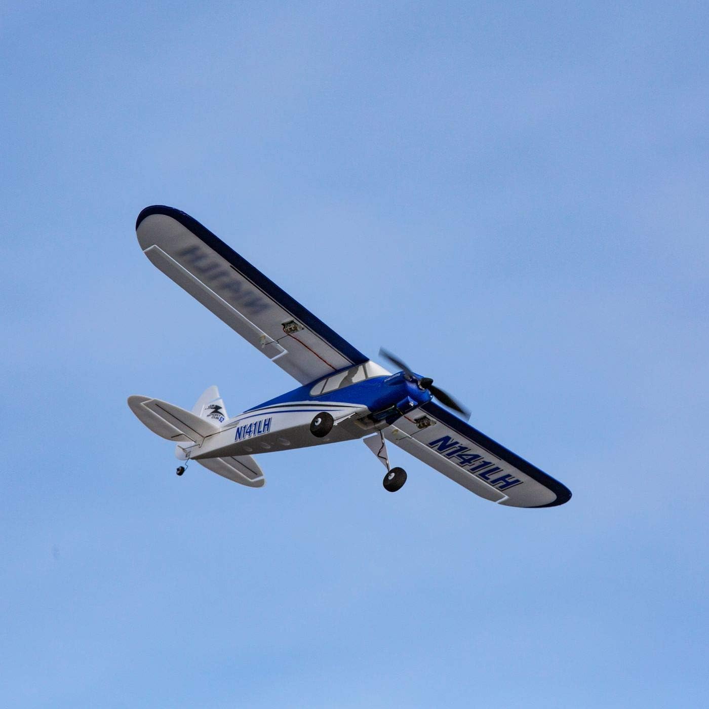 Blue & White RC Airplane BNF Basic J4385