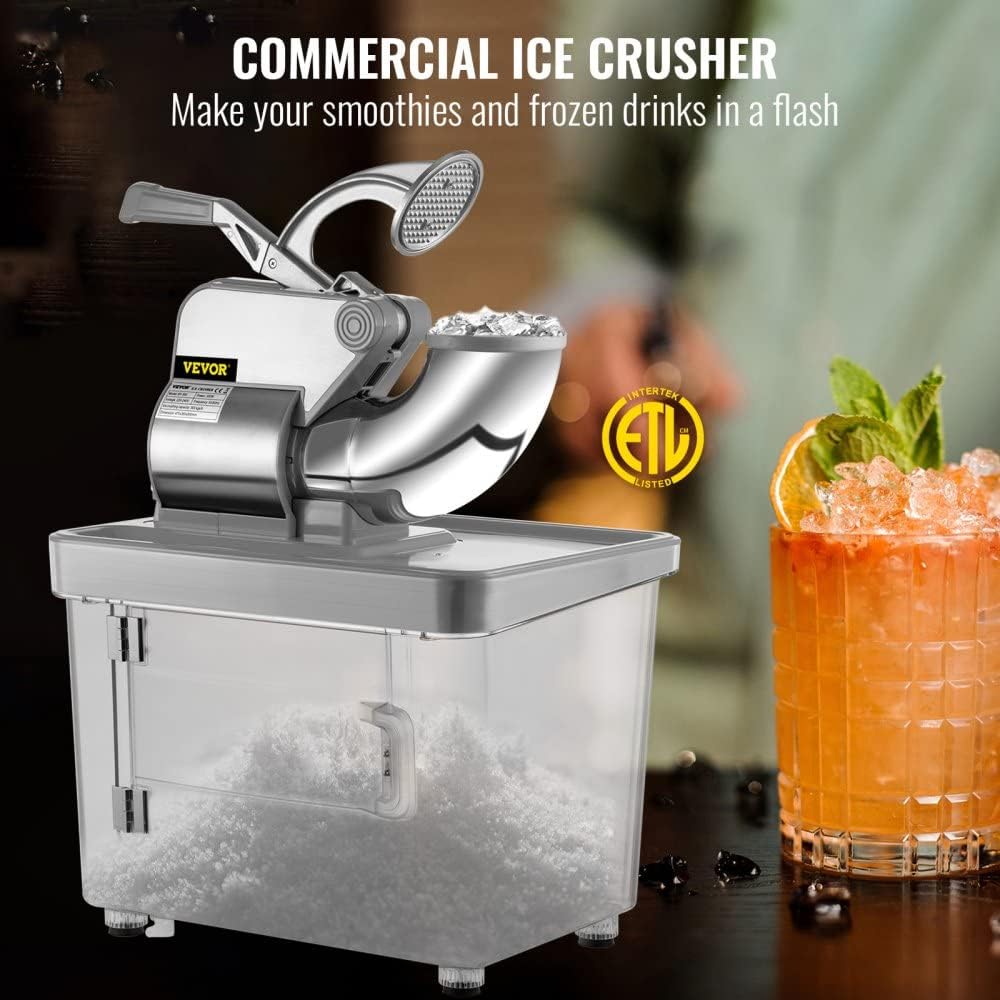 Stainless Steel Shaved Ice Machine U438