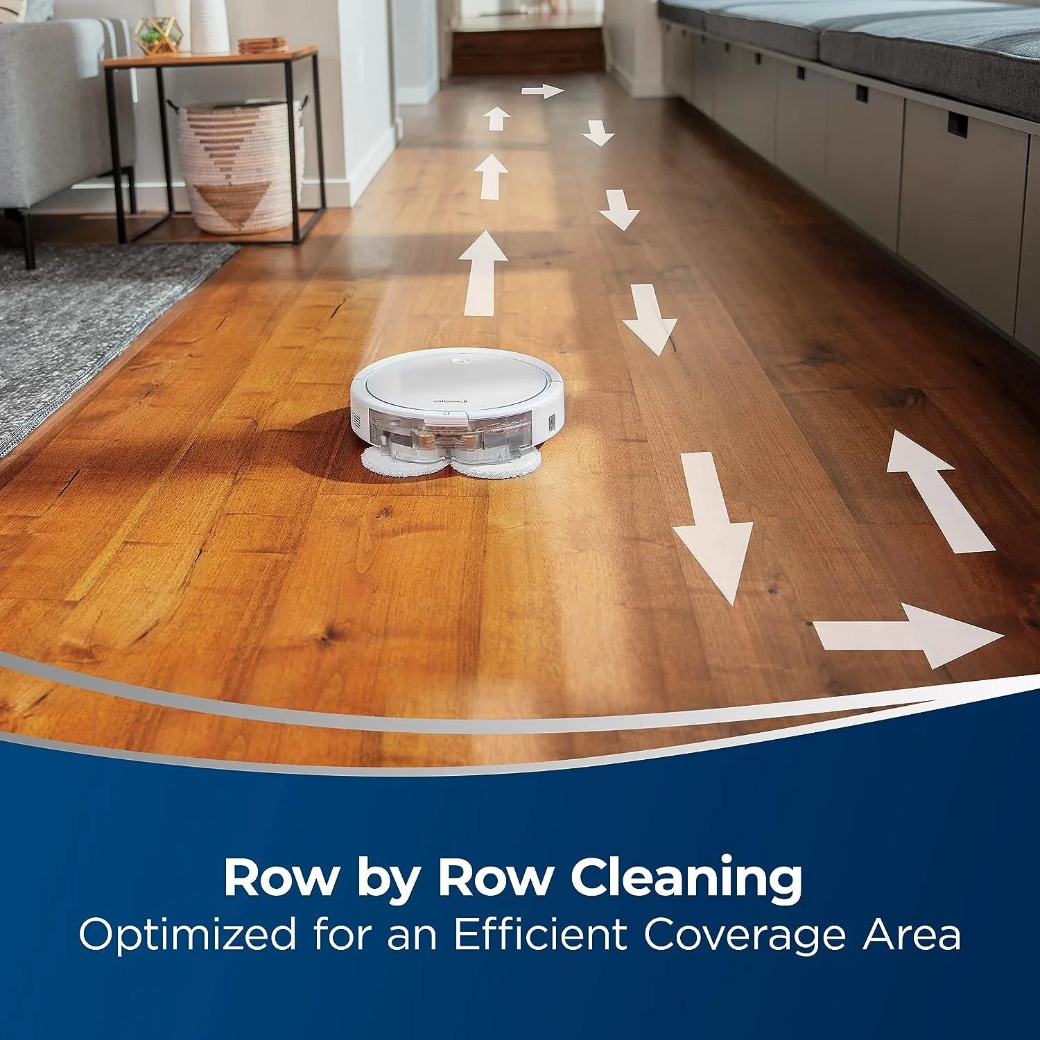 2-in-1 Hard Floor Robot Mop / Vacuum I519