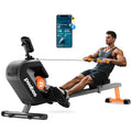 Magnetic Rower with LCD Monitor D139