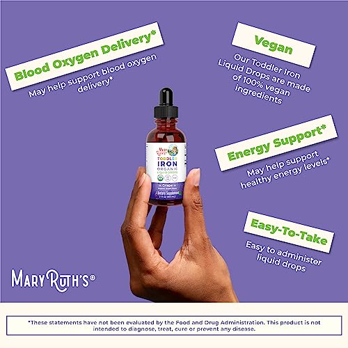 Liquid Iron Supplement for Children Ages 1-3, 2 Fl Oz Q232260