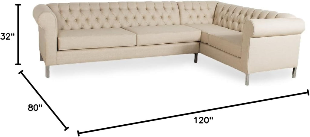 Mid-Century Modern Sectional Sofa O71635