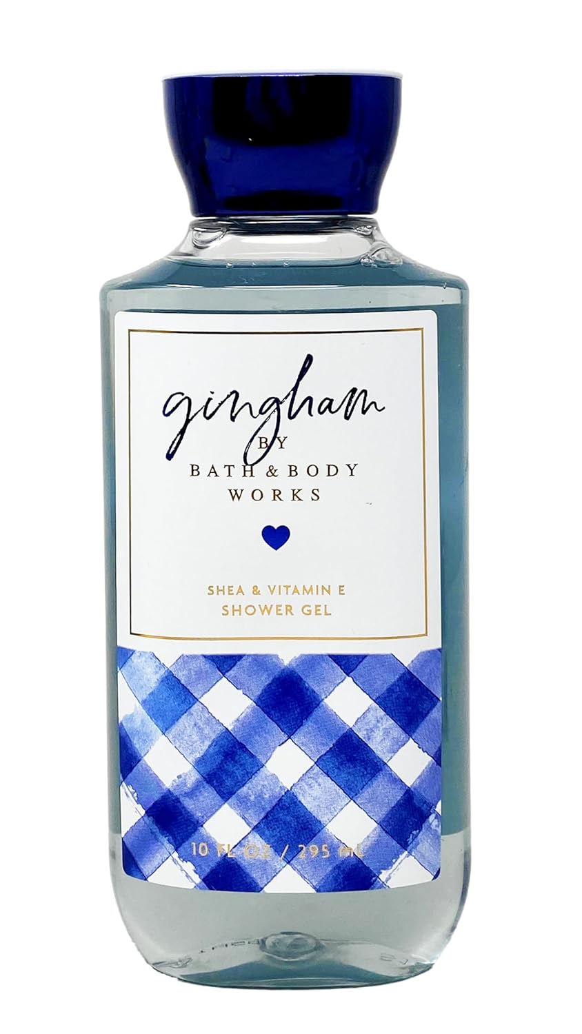 Gingham Deluxe Gift Set Fine Fragrance Mist Body Cream Shower Gel Body Lotion Moisturizing Body Wash H9620