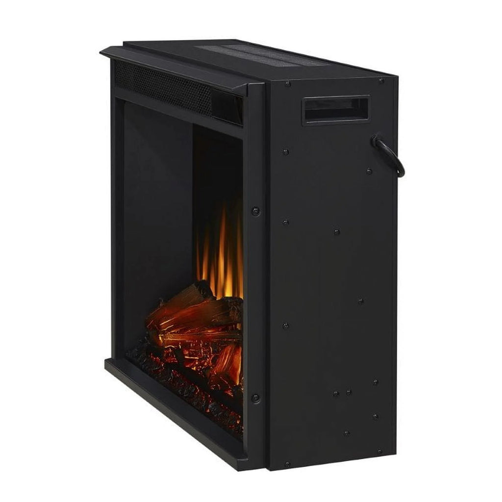 Oak Electric Corner Fireplace M93739