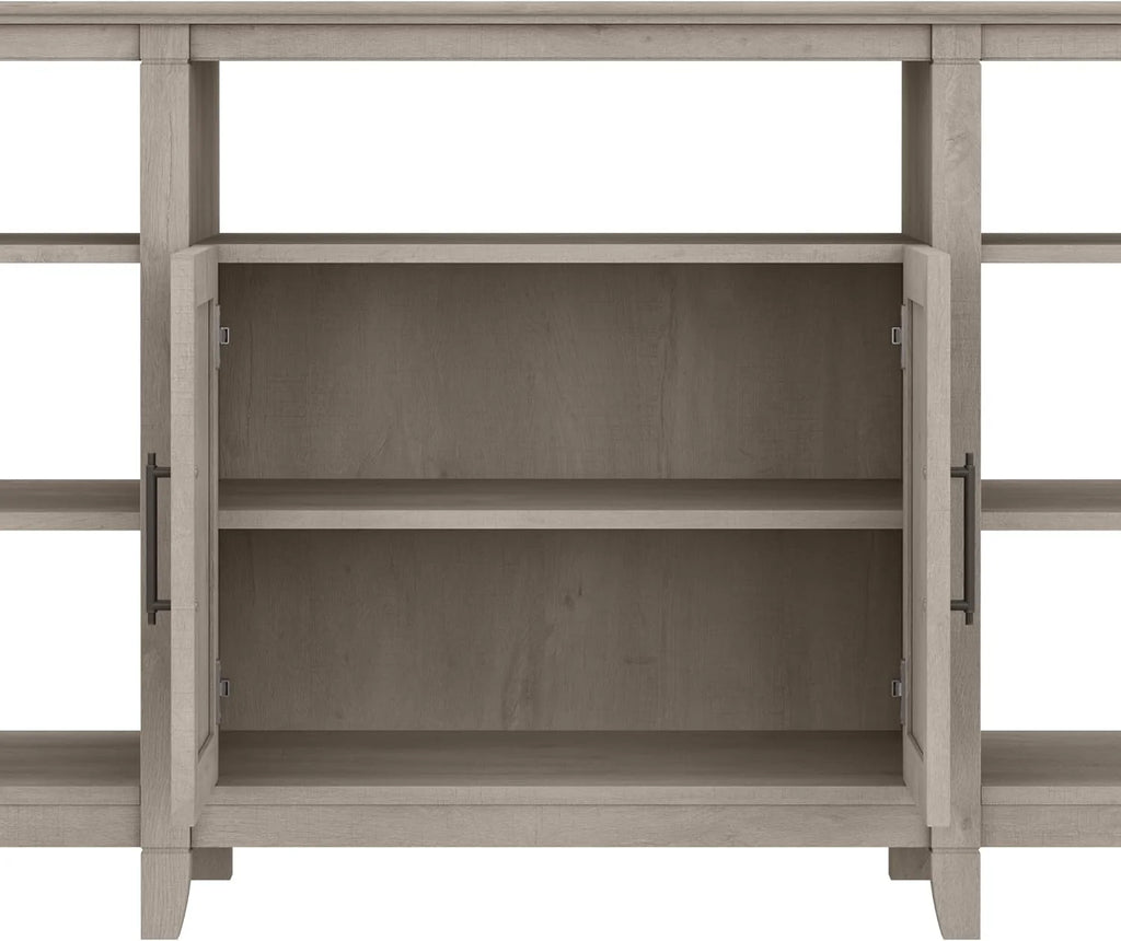 Washed Gray TV Stand with Storage L9774