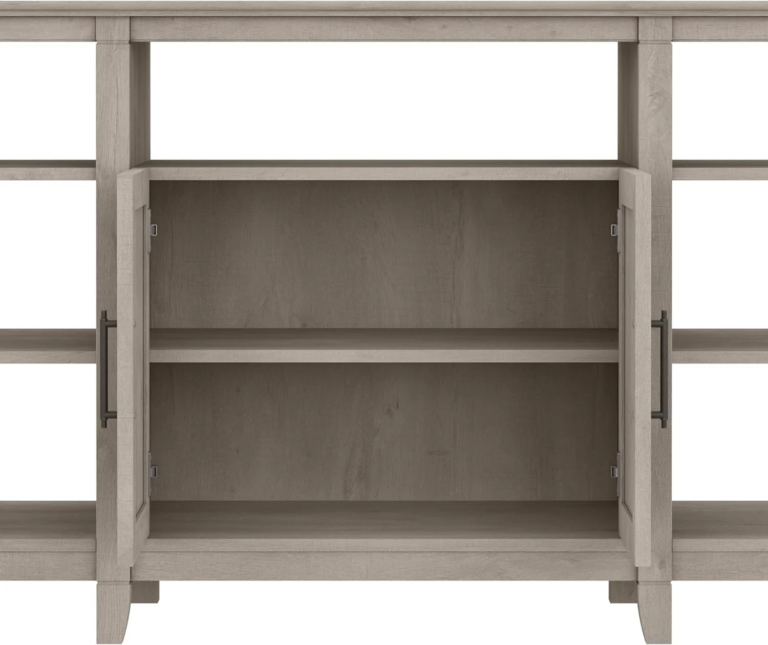 Washed Gray TV Stand with Storage L9774