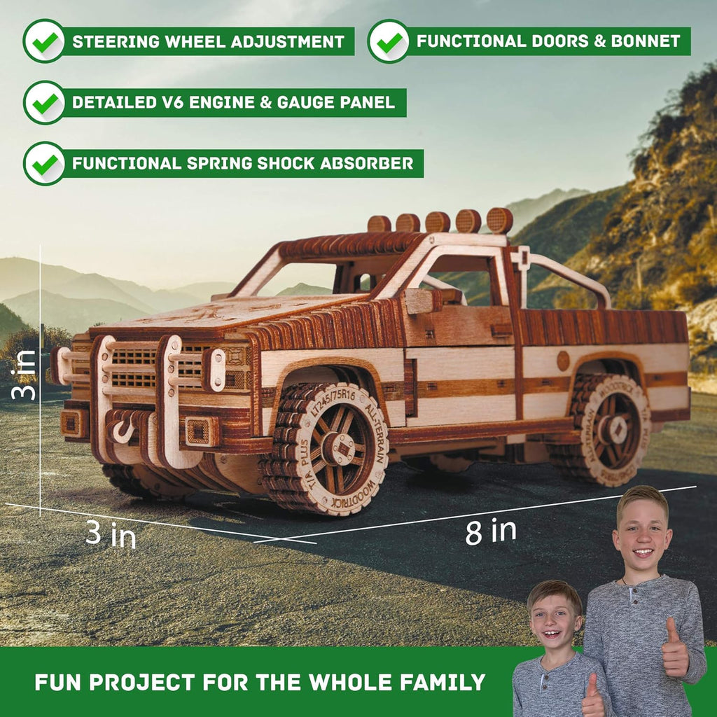 3D Wooden Puzzle Truck Bundle Y20126