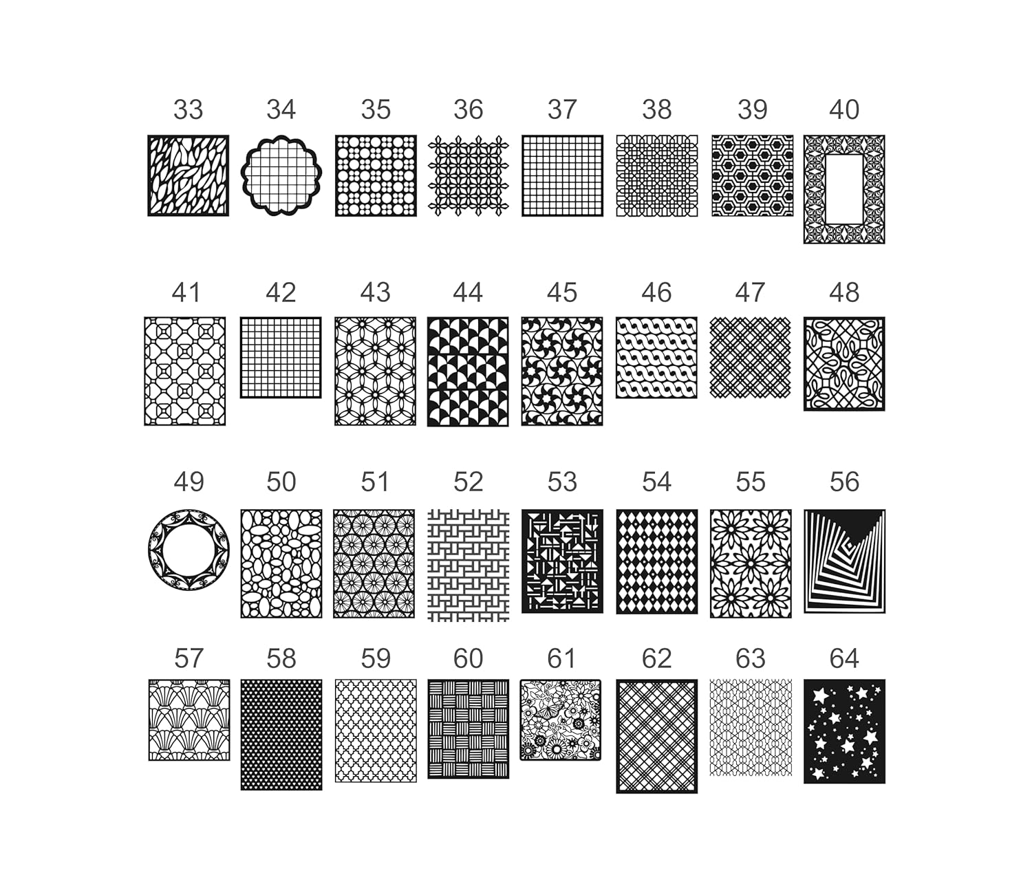 Lattice Panel Screen for Wall Panels M782