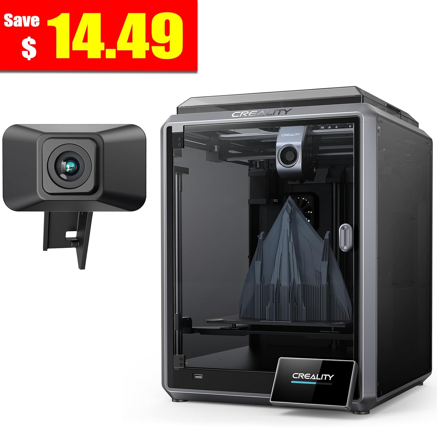 3D Printer Bundle with AI Camera L808