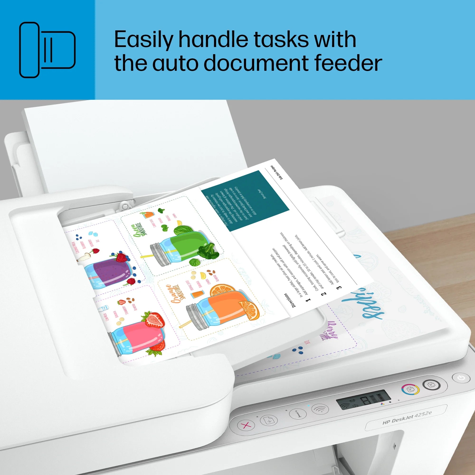 Wireless All-in-One Color Inkjet Printer, Scanner, Copier T94603