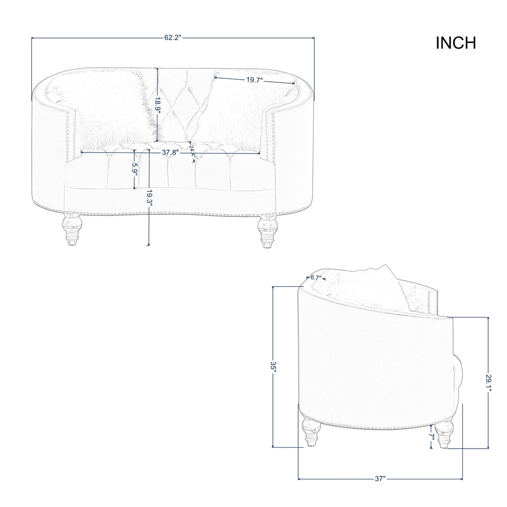 2 Piece Living Room Set K629904