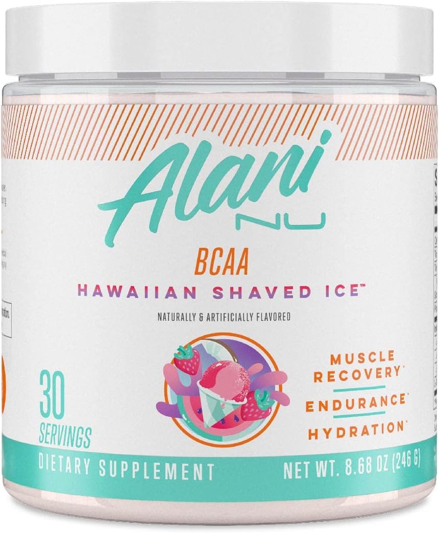 Hawaiian Shaved Ice BCAA 8.68 oz 30 Servings Y978174