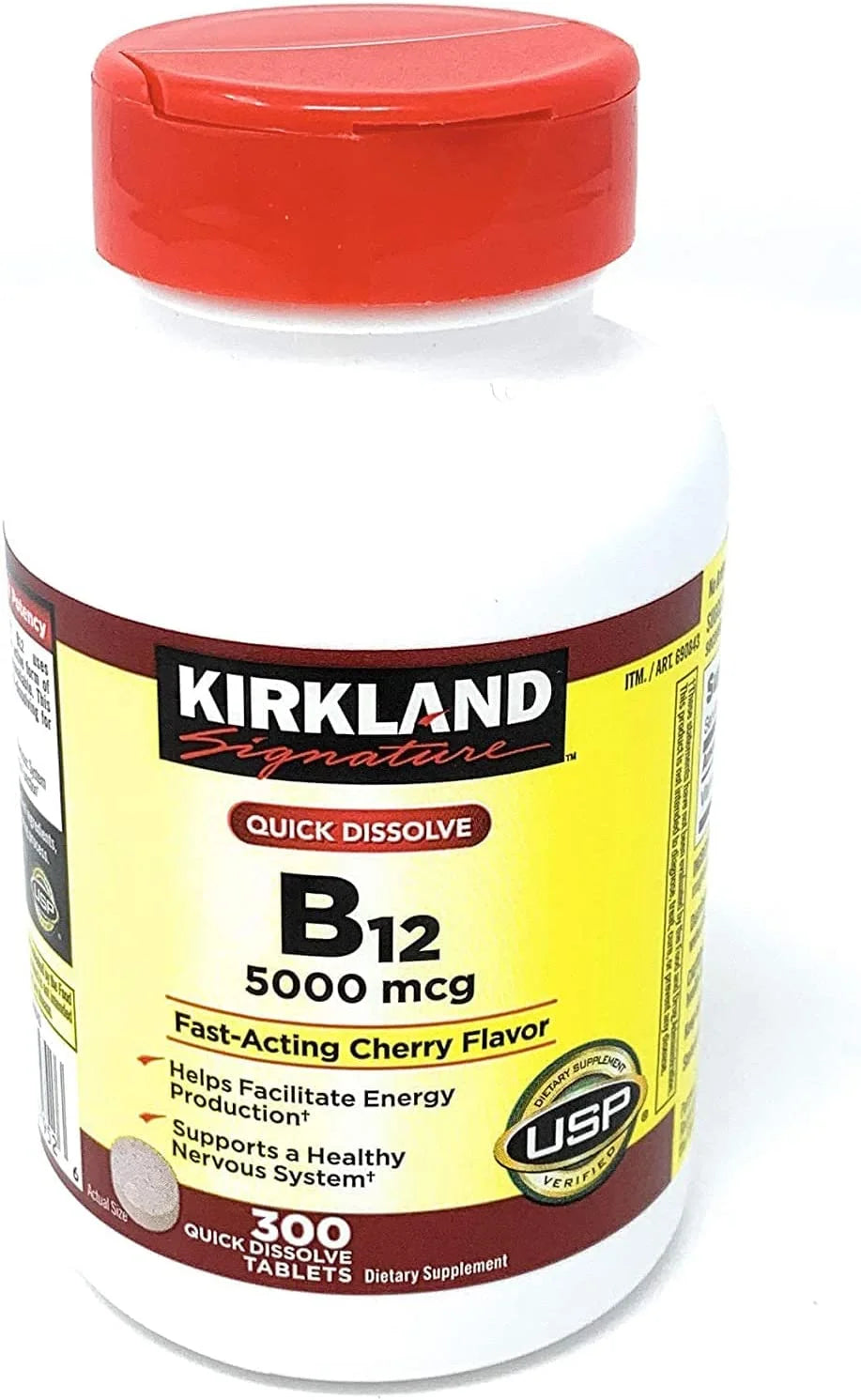 300 Tablets B-12 5000 mcg W925470