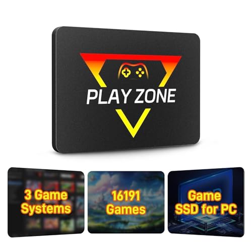 Retro Gaming Console with Built in 16191 Game, 1TB Game SSD T326