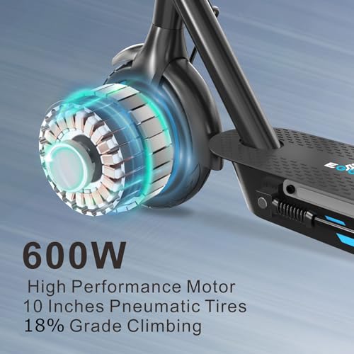 Electric Scooter with 10" tire, Foldable, 25 Mph, 31 Miles Range S54609