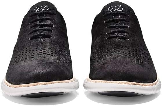 Black Nubuck Grey Oxford C839