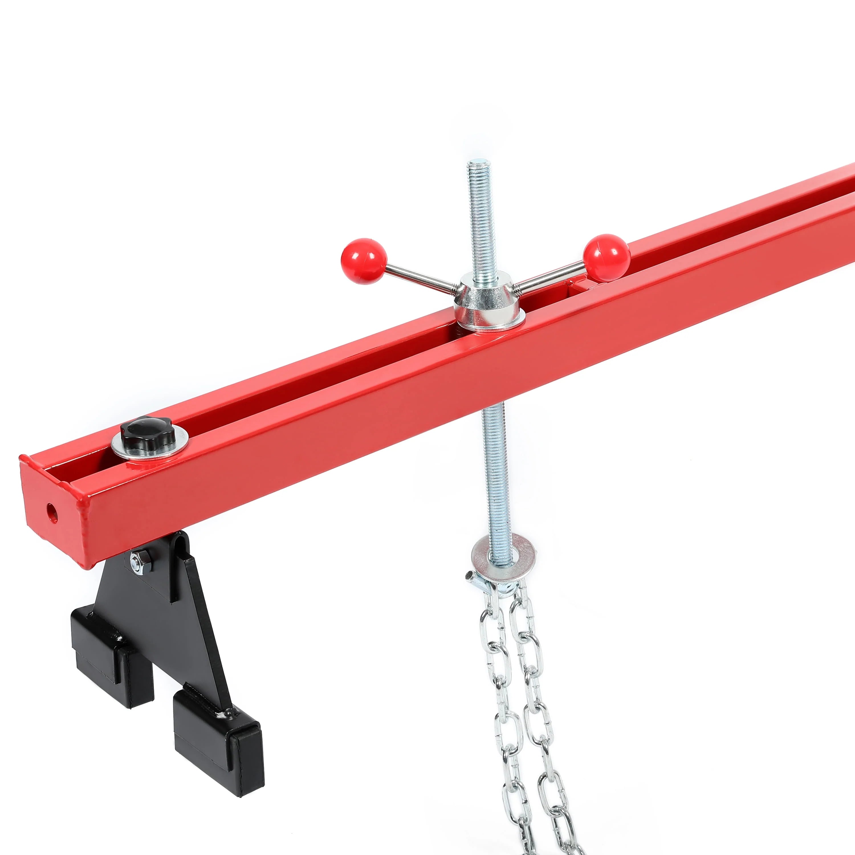 1100 Lbs Transverse Engine Support Bar with 2 Points Lift Holder and Dual Hooks Y945959