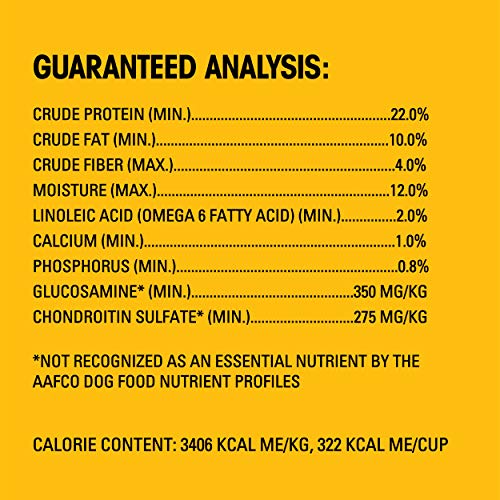 16 lb. Bag Dry Dog Food, Roasted Chicken, Rice and Vegetable Flavor L383701