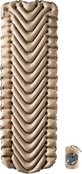 Insulated Static V Sleeping Pad, Lightweight, 2.5 Inches Thick, Inflatable Camping Mattress A29544