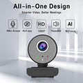 1080P USB Webcam with Adjustable View K92065