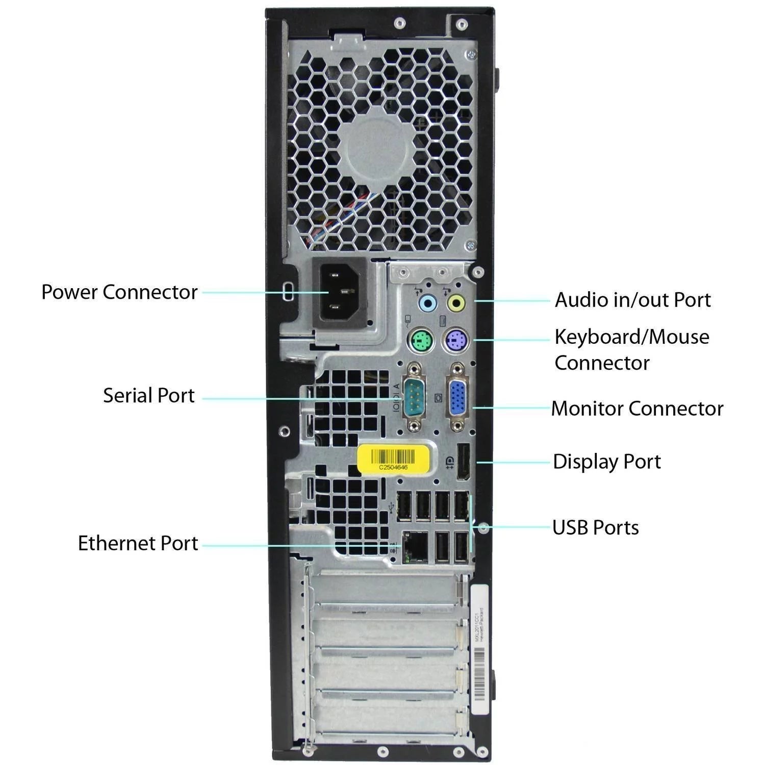 Desktop Computer PC with Keyboard and Mouse, Intel Core i5 3.40GHz Processor, 250GB Hard Drive, 4GB RAM Z22293