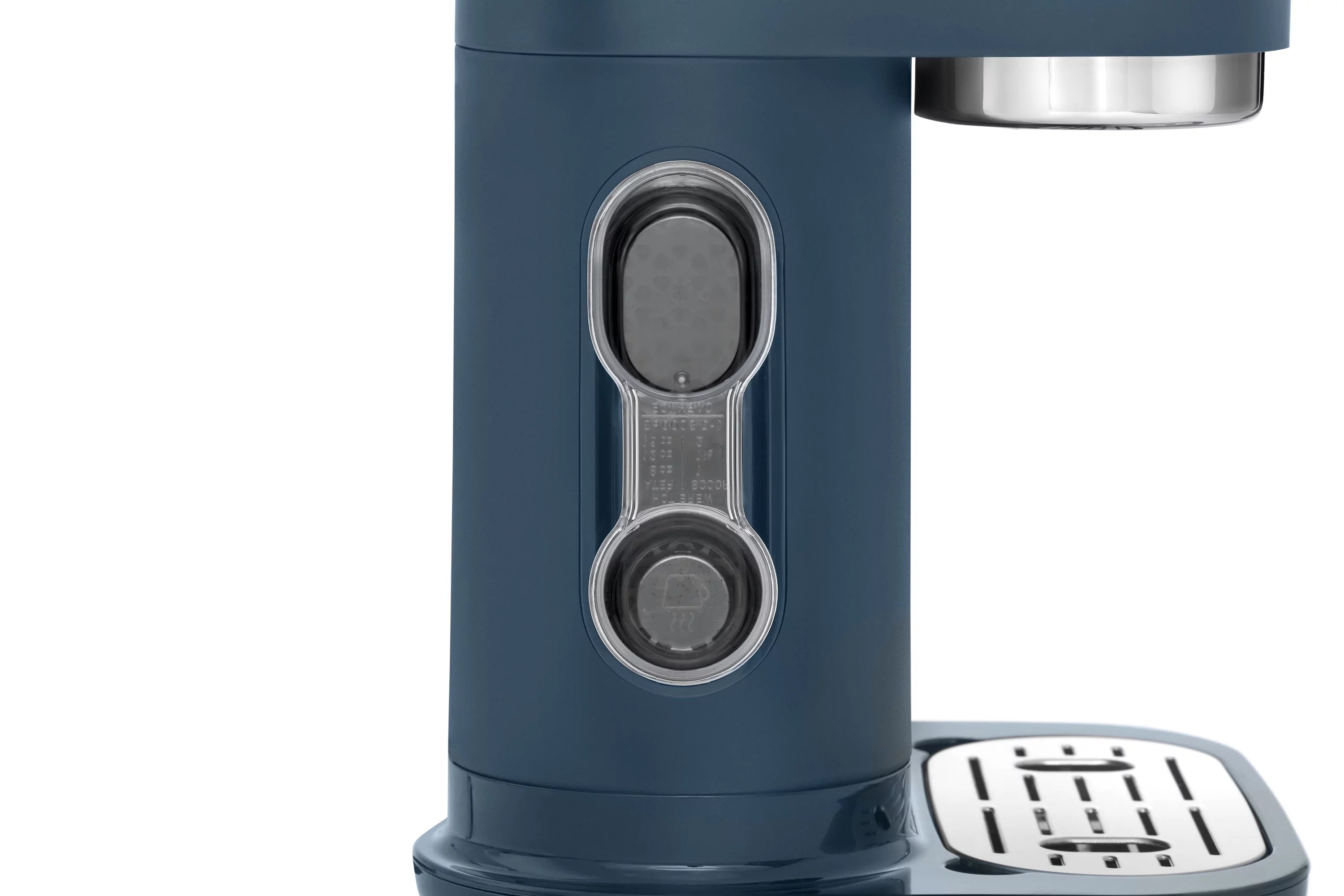 Navy Blue Single Serve Coffee Maker and Blender with Reusable Tumblers and Coffee Filter U205320