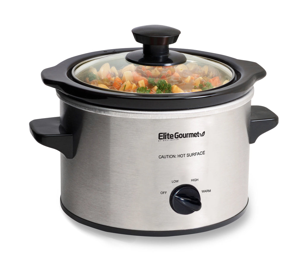 1.5-Qt. Mini Slow Cooker, Stainless Steel G102471