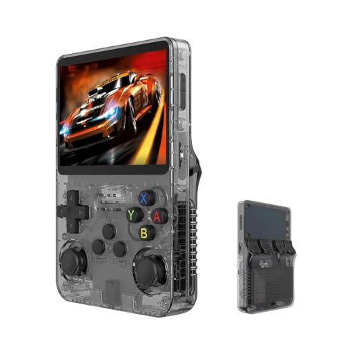 Black 3.5-Inch IPS Screen Handheld Game Console, 3500mAh, 128G S19587