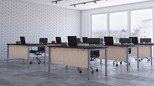 Acoustic Sound Absorbing Panel, 24" X 60", Stone D636339