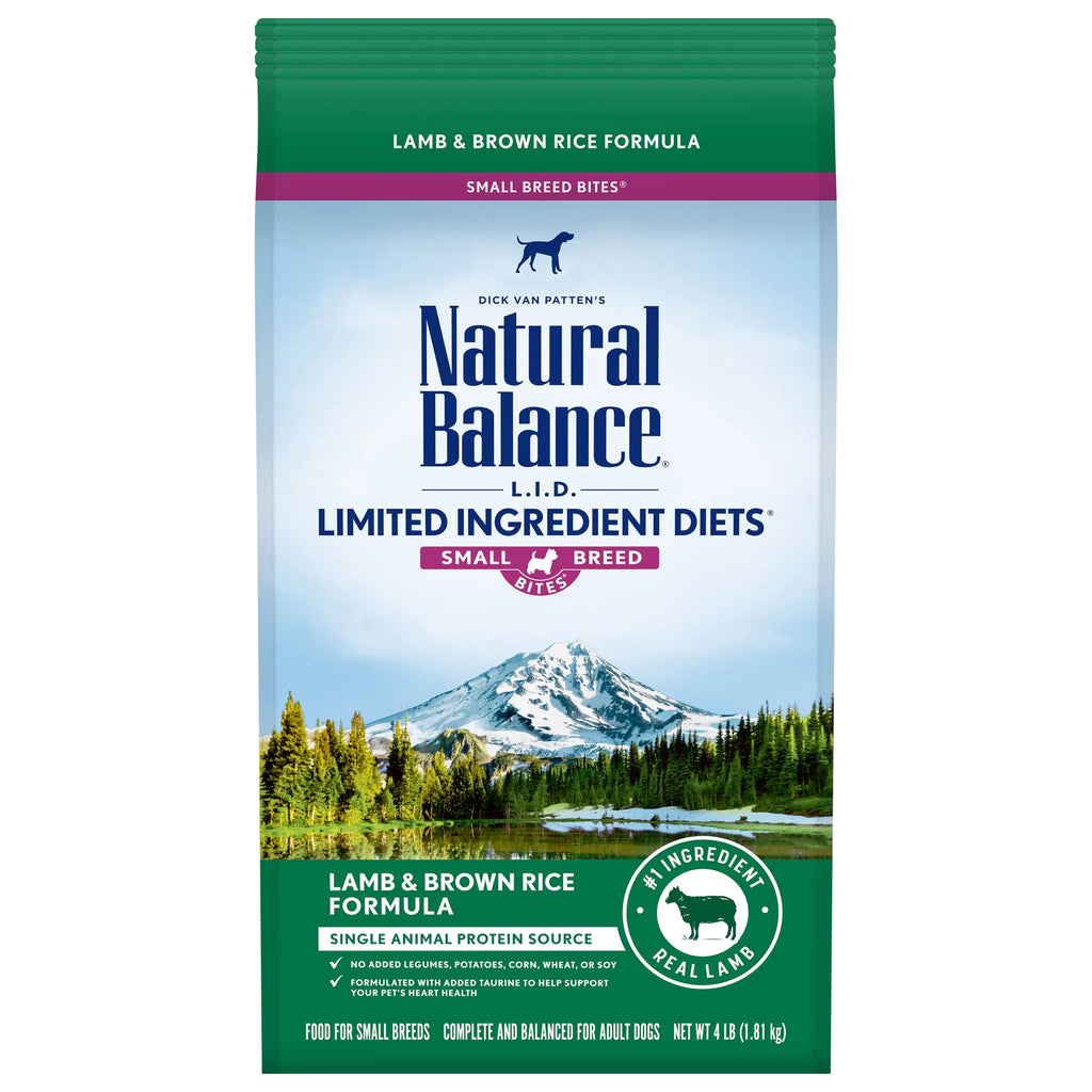 4 Pounds Lamb & Brown Rice Dry Dog Food V3933