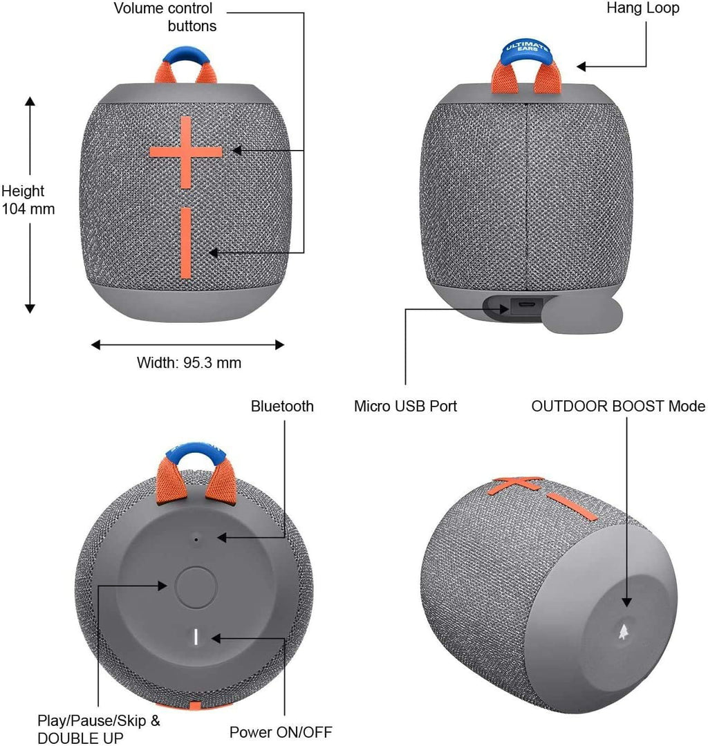 Portable Waterproof Bluetooth Speaker H7048