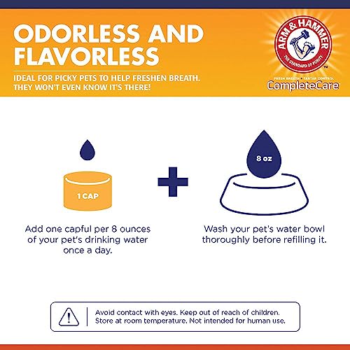 16 Fl Oz Dental Water Additive for Dogs A8650