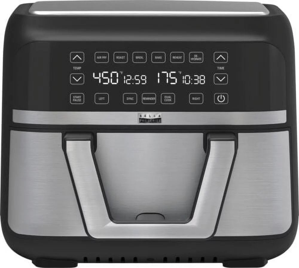 9-qt. Digital Air Fryer with Dual Flex Basket Q661