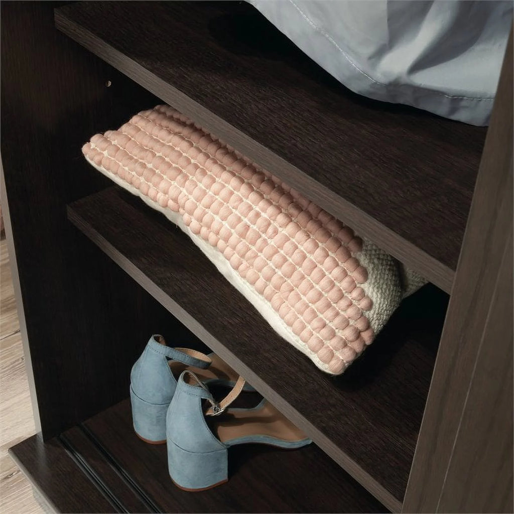 Contemporary Engineered Wood Wardrobe Armoire F8859