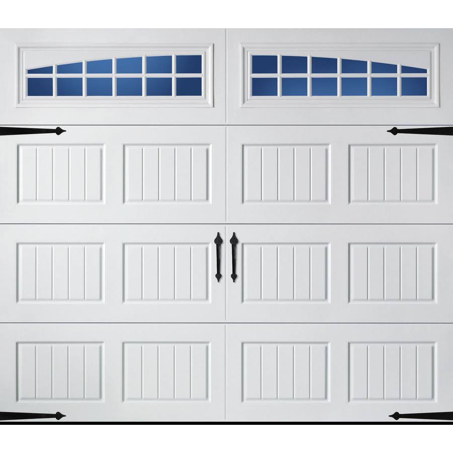 Insulated White Garage Door W965