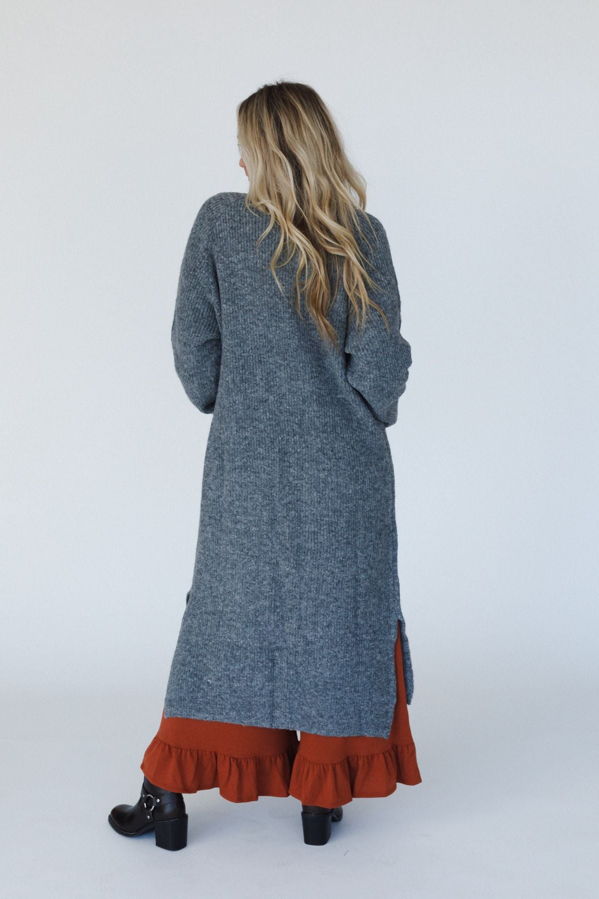Bennett Cardigan - Charcoal