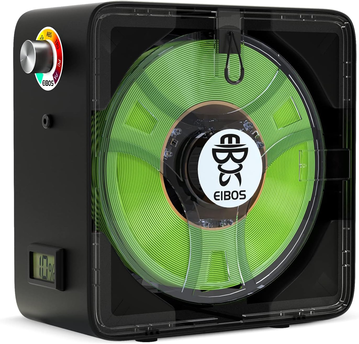 3D Printer Filament Dryer with Fan, Adjustable Temperature, Humidity Control & Spool Holder T8875