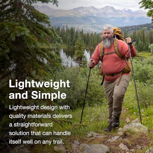 65L Backpacking Backpack, Dark Charcoal/Silver Lining U613
